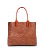 Women Three-piece Set Vintage Faux Leather Handbag Shoulder Bag Wallet